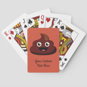 Cartes de jeu faites sur commande des textes et de