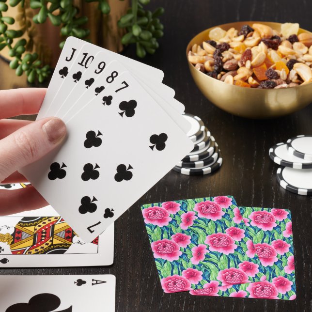 Cartes de jeu Floral (In Situ)