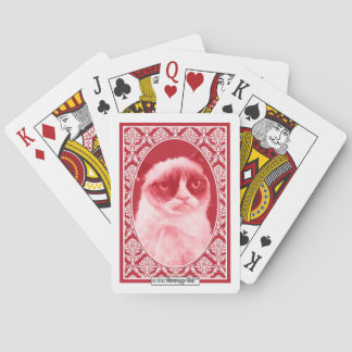 Cartes de jeu grincheuses de Cat™