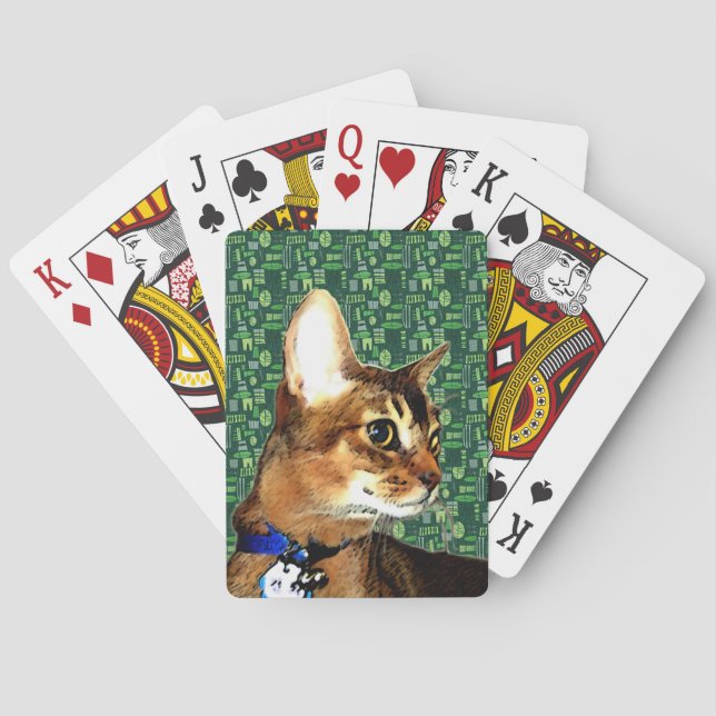 Cartes de jeu Gun-Hee TikiGreen (dos)