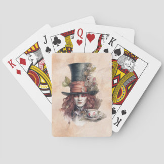 Cartes De Jeu Mad Hatter