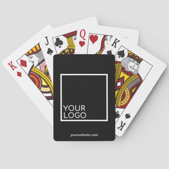 Cartes de jeu marquées promotionnelles (dos)