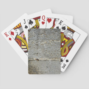 Cartes de Jeu Mur Béton