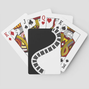 Cartes de jeu musicales pour clavier de piano