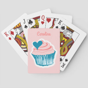 Cartes de jeu nommées faites sur commande d'amour