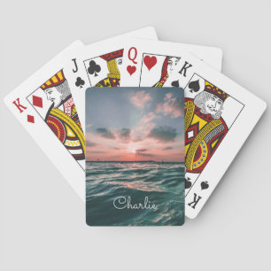 Cartes de jeu nommées faites sur commande de