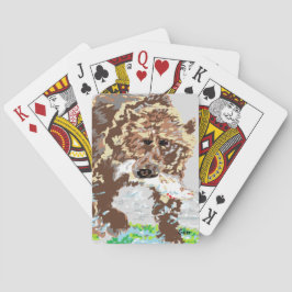 Cartes de jeu : Ours Grizzly