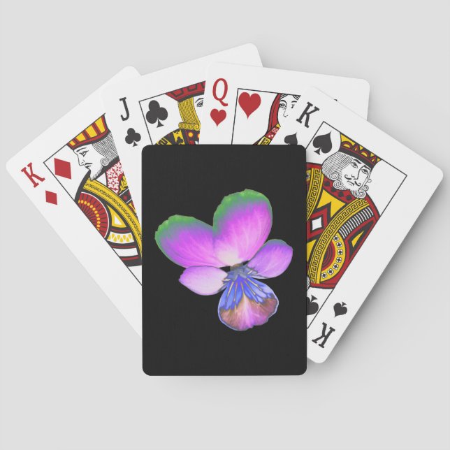 Cartes De Jeu Pansy (dos)