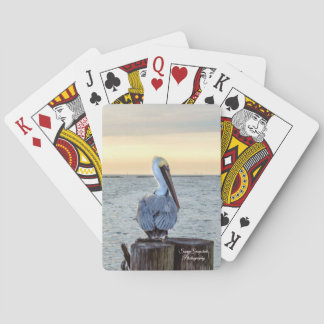 Cartes de jeu pélicanes