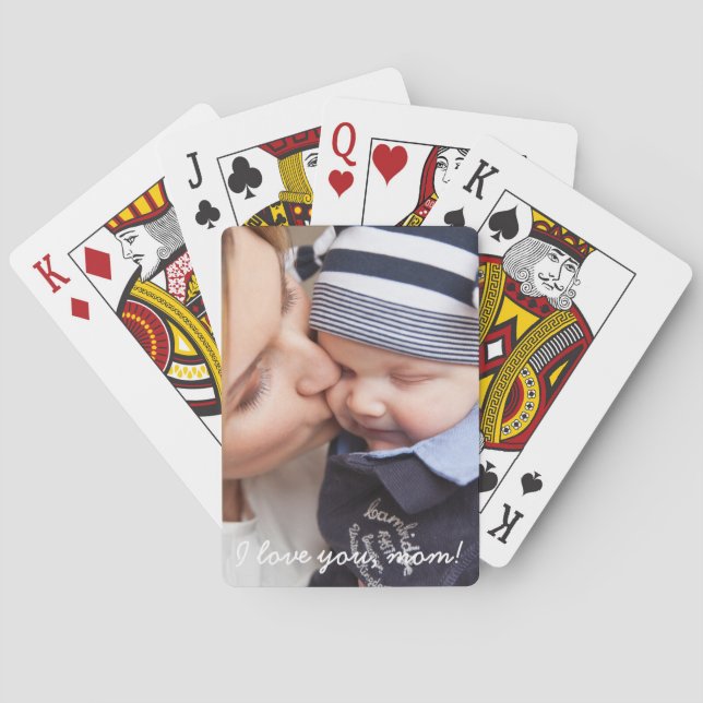 Cartes De Jeu Personnalisées Cadeaux Uniques Pour  (dos)