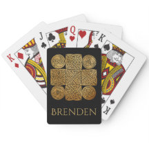 Cartes de jeu Personnalisées Celtic Cross