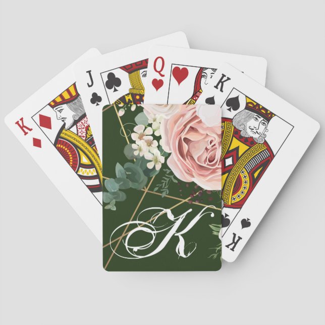 Cartes de jeu personnalisées Chasseur de jardin gé (dos)