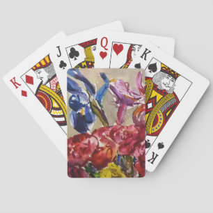 Cartes de jeu personnalisées colorées