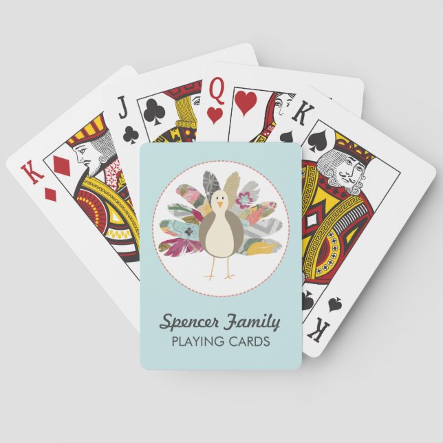 Cartes de jeu personnalisées par ami faites varier (dos)