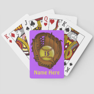 Cartes de jeu PERSONNALISÉES par cadeaux d'équipe