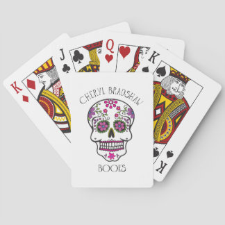 Cartes de jeu pour le crâne de sucre