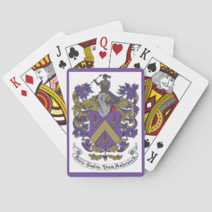 Cartes de jeu pour les crêtes de famille