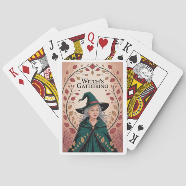 Cartes de jeu Rassembler la sorcière 02 (dos)