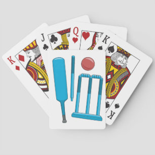Cartes de jeu réglées de cricket