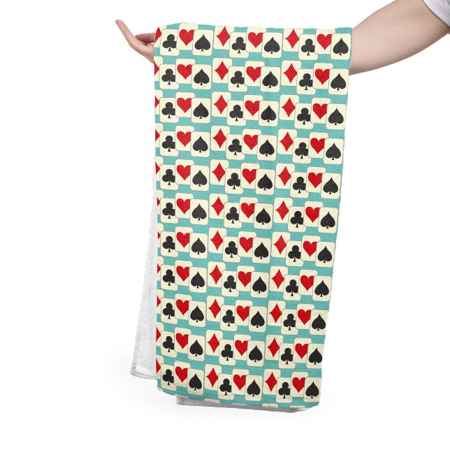 Cartes de Jeu Rétro Quartet Aqua Ensemble de servi (Créateur téléchargé)