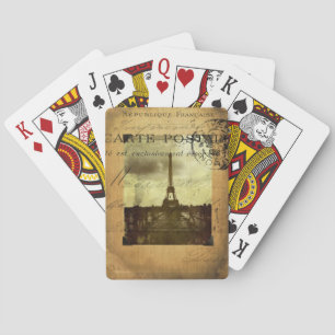 Cartes de jeu timbrées de Paris