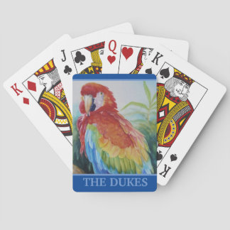 Cartes de jeu Tropical personnalisées