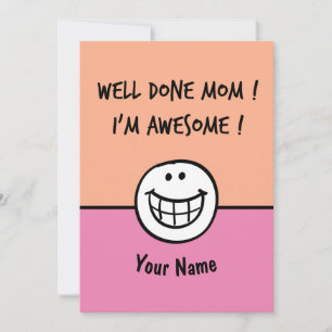 Cartes de jour pour mères amusantes maman