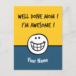 Cartes de jour pour mères amusantes maman
