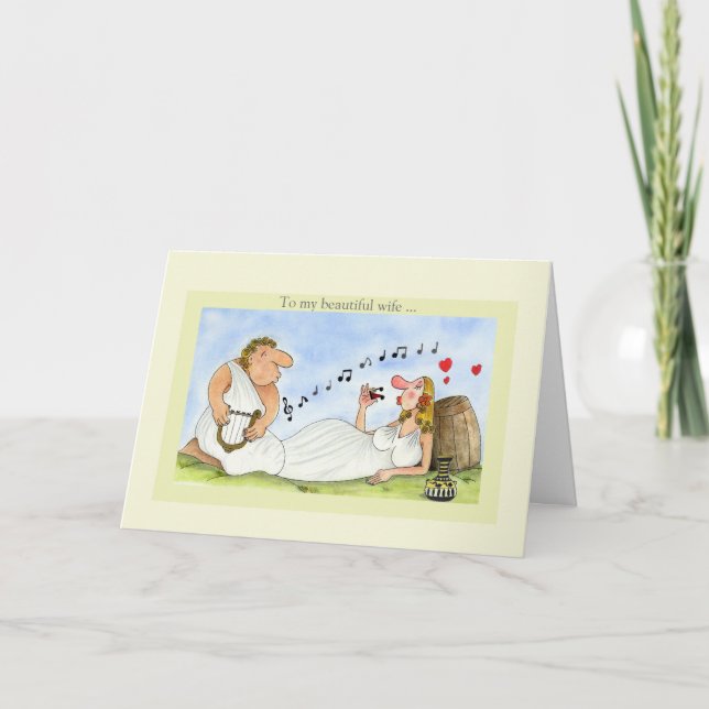 Cartes De Joyeux Anniversaire Pour Femme Amour Mus (Devant)
