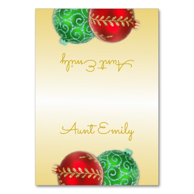 Cartes de la place de Noël doré (Par défaut)