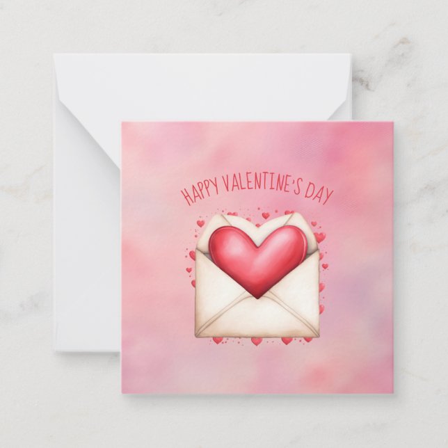 Cartes de la Saint-coeur de la Saint-Valentin (Devant)