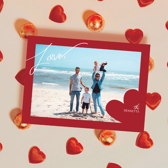 Cartes de la Saint-Valentin Love Frame Photo (Créateur téléchargé)