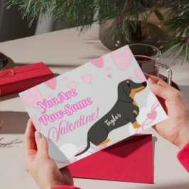 Cartes de la Saint-Valentin pour dachshund imprima