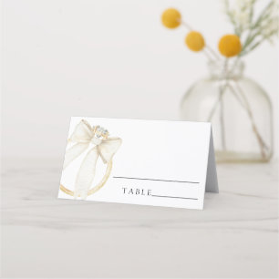 Cartes de lieu de mariage - shower de mariage à l'