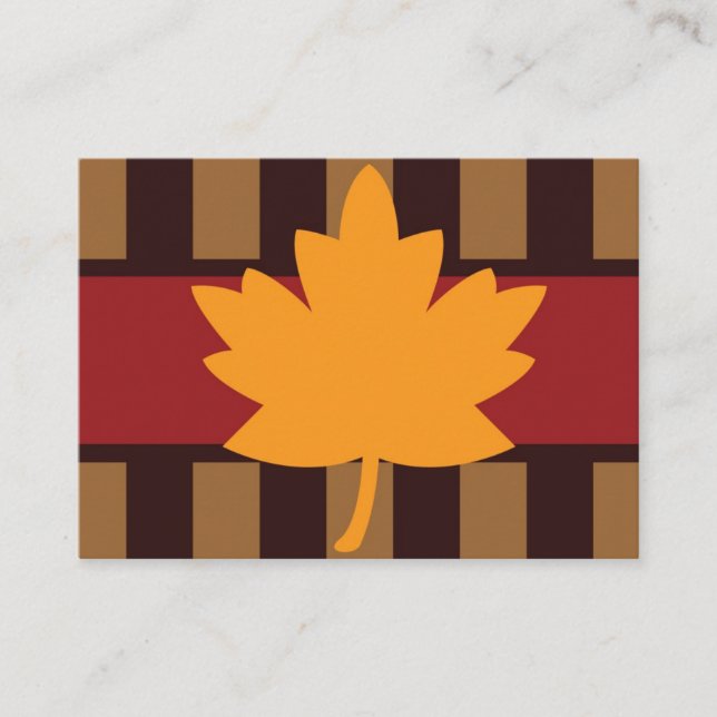 Cartes de lieu Thanksgiving (Devant)