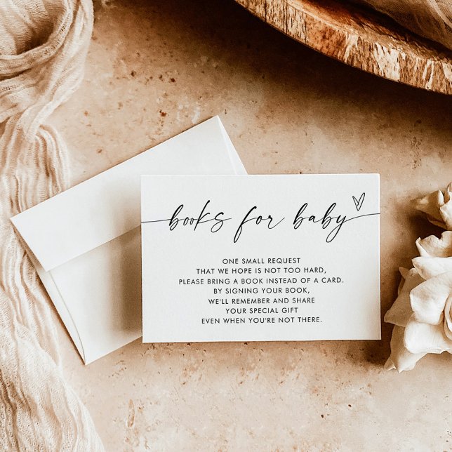 Cartes de livres boho modernes pour bébé | Neutre (Créateur téléchargé)