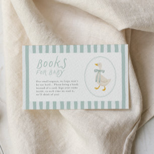 Cartes de livres pour bébé à insérer pour Baby Sho