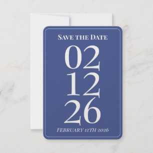 Cartes de mariage à thème côtier bleu et blanc pou