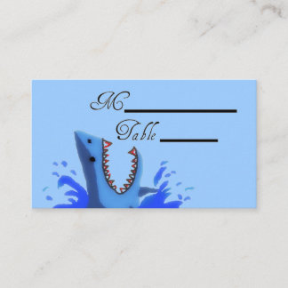 Cartes de Mariage Bite Requin