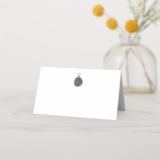 Cartes de Mariage Compass (Devant)