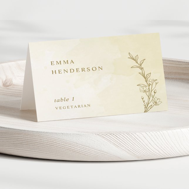 Cartes de Mariage de Crème Champagne personnalisée (Créateur téléchargé)