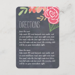 Cartes de Mariage des fleurs radiantes