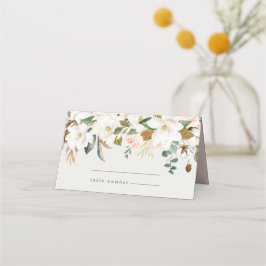 Cartes de Mariage en coton Magnolia
