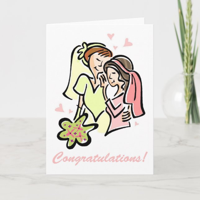 Cartes de mariage gay lesbienne - Vide (Devant)
