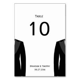 Cartes De Mariage Gay Noir Et Blanc