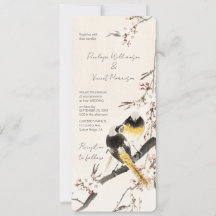 Cartes de Mariage -  Invitation de Mariage Art Vin