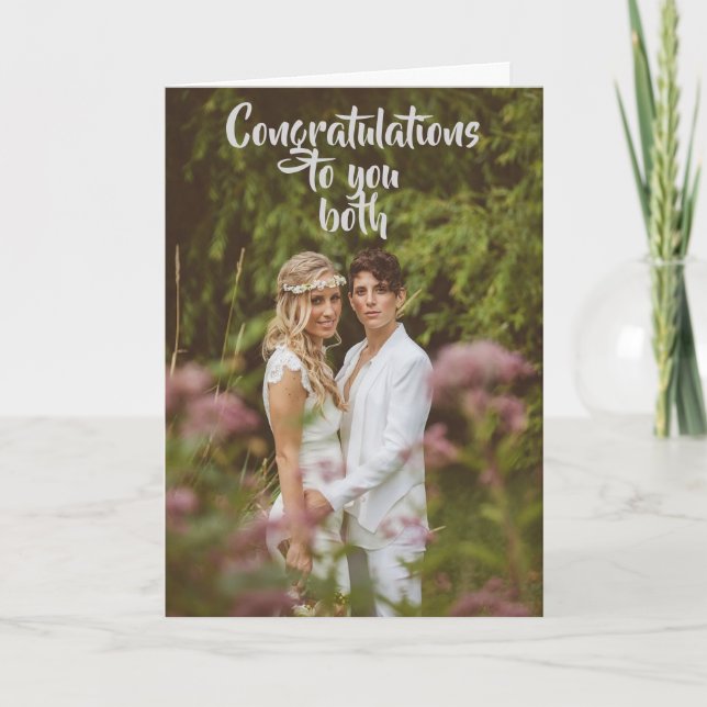 Cartes De Mariage - Pour De Nombreuses Années À Ve (Devant)