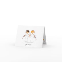 Cartes de mariage pour mariées et mariées