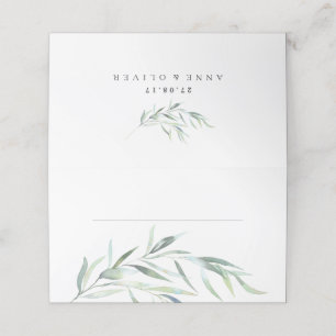 Cartes de Mariage Rustique Eucalyptus