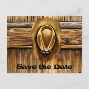 Cartes de mariage Western Save the Date